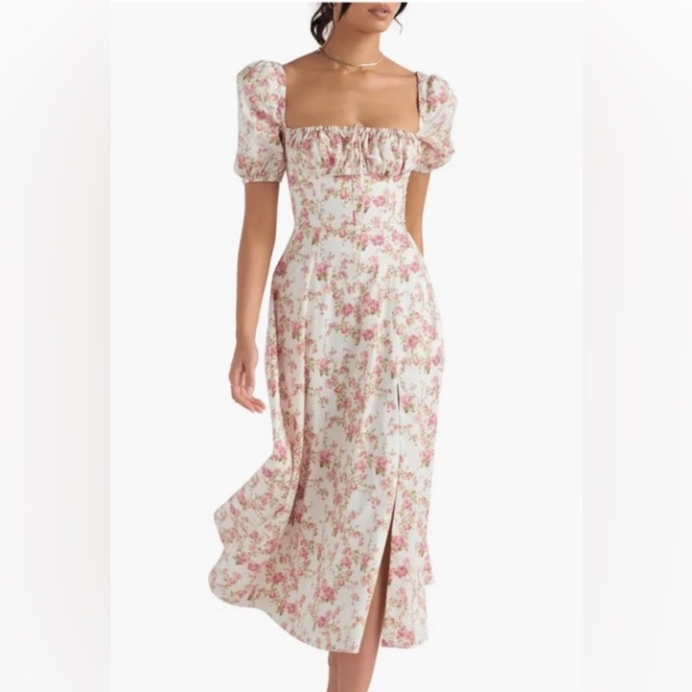 House of CB Tallulah Floral Cotton Blend Sundress